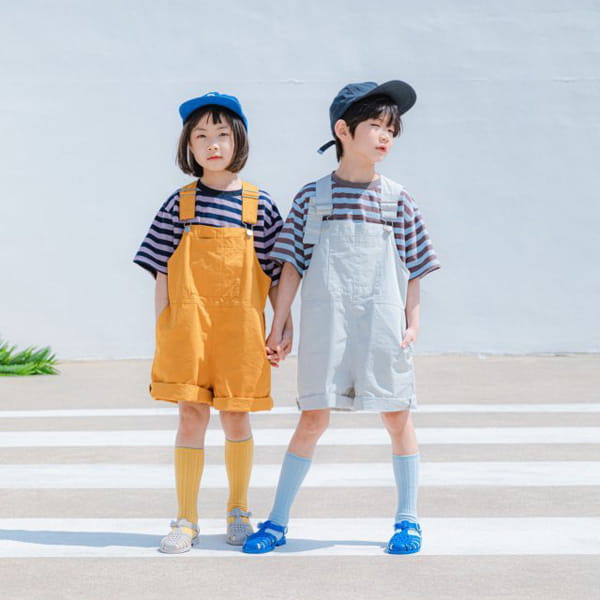 PEANUT - Korean Children Fashion - #Kfashion4kids - Merci Stripes Tee - 10