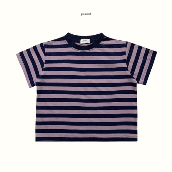 PEANUT - Korean Children Fashion - #Kfashion4kids - Merci Stripes Tee - 2