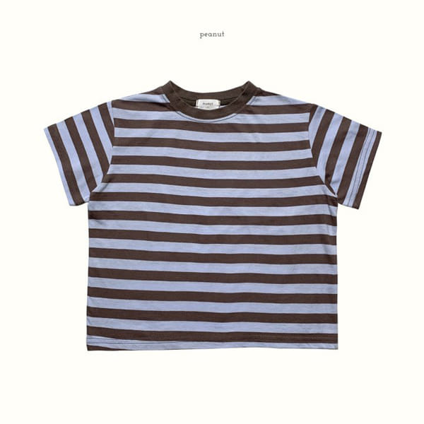 PEANUT - Korean Children Fashion - #Kfashion4kids - Merci Stripes Tee - 3