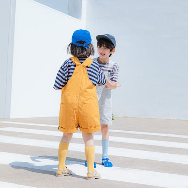 PEANUT - Korean Children Fashion - #Kfashion4kids - Merci Stripes Tee - 7