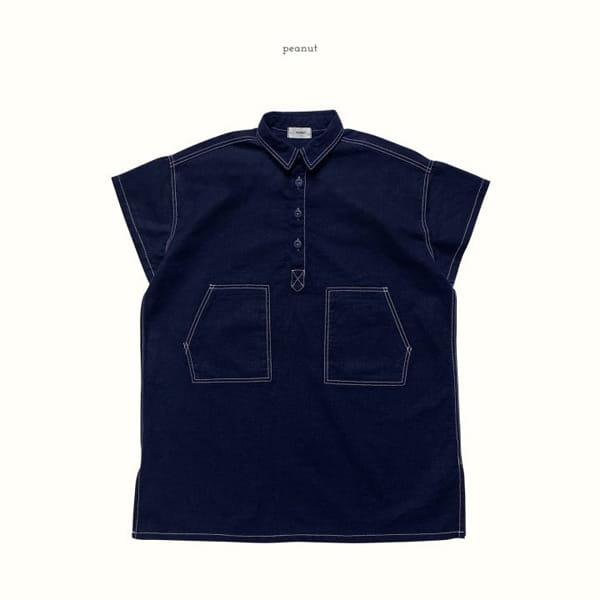 PEANUT - Korean Children Fashion - #Kfashion4kids - Line Stitch One-piece - 11