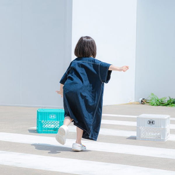 PEANUT - Korean Children Fashion - #Kfashion4kids - Line Stitch One-piece - 6