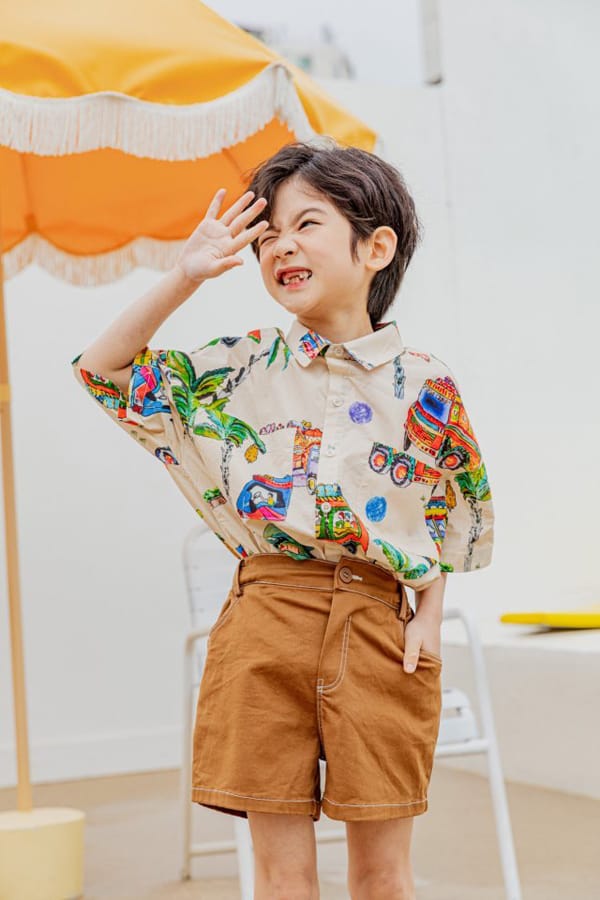 PEANUT - Korean Children Fashion - #Kfashion4kids - Beep Beep Beep shirt - 4