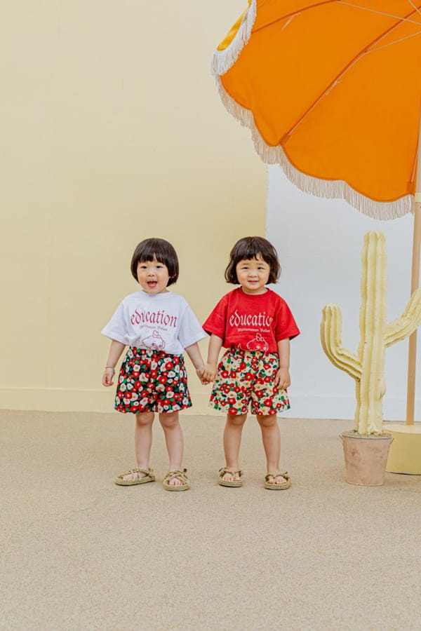 PEANUT - Korean Children Fashion - #Kfashion4kids - Camellia Shorts - 5