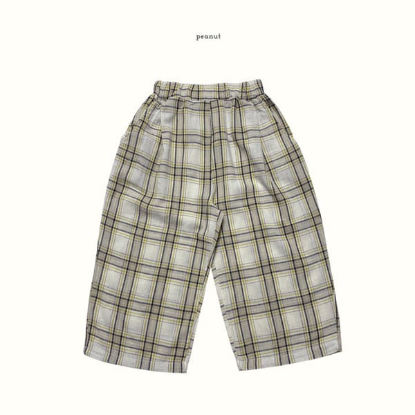 PEANUT - Korean Children Fashion - #Kfashion4kids - Delly Check Pants - 2