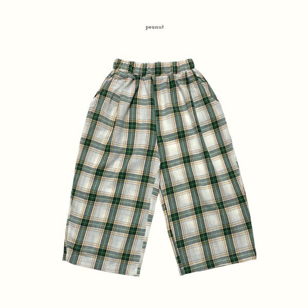 PEANUT - Korean Children Fashion - #Kfashion4kids - Delly Check Pants - 3