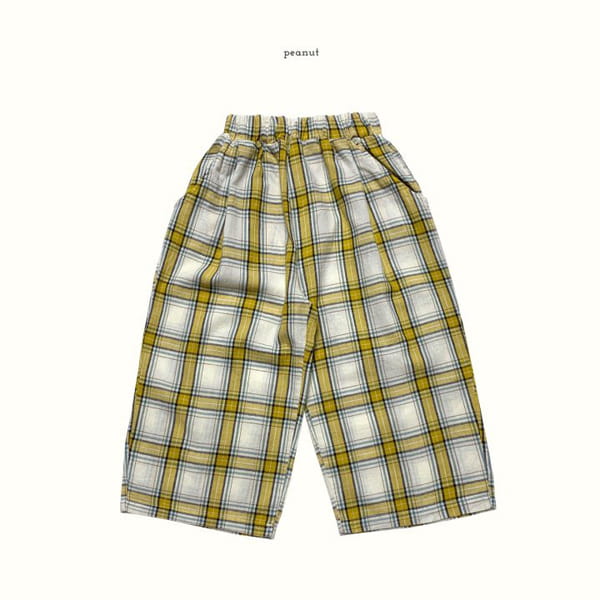 PEANUT - Korean Children Fashion - #Kfashion4kids - Delly Check Pants - 4