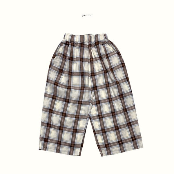 PEANUT - Korean Children Fashion - #Kfashion4kids - Delly Check Pants - 5