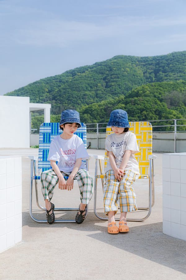 PEANUT - Korean Children Fashion - #Kfashion4kids - Delly Check Pants - 8