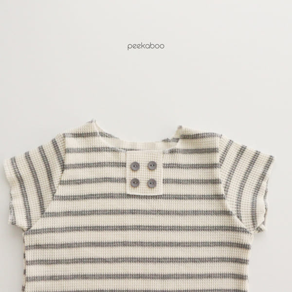 PEEKABOO - Korean Children Fashion - #Kfashion4kids - Croiffle Bodysuit - 4