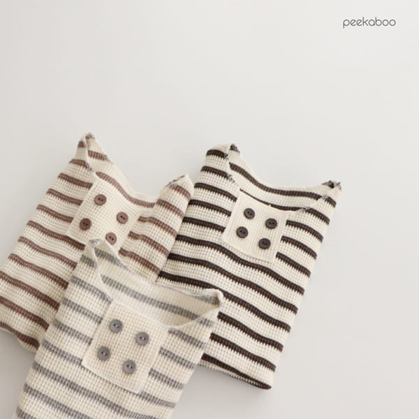 PEEKABOO - Korean Children Fashion - #Kfashion4kids - Croiffle Top Bottom Set - 3
