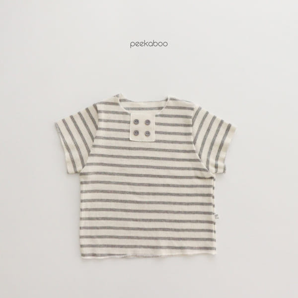 PEEKABOO - Korean Children Fashion - #Kfashion4kids - Croiffle Top Bottom Set - 4