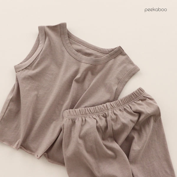 PEEKABOO - Korean Children Fashion - #Kfashion4kids - Kiki Top Bottom Set - 2