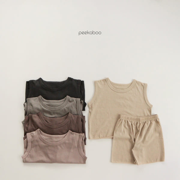 PEEKABOO - Korean Children Fashion - #Kfashion4kids - Kiki Top Bottom Set - 6