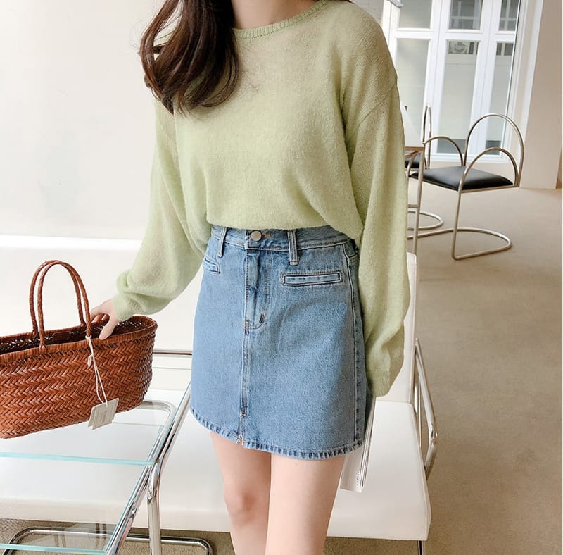 PERMIL - Korean Children Fashion - #Kfashion4kids - Mini Pocket Skirt - 2