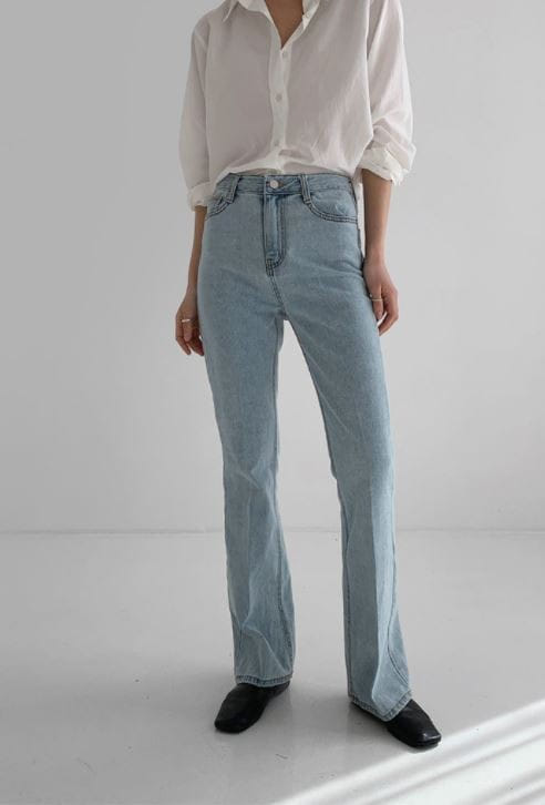 PERMIL - Korean Children Fashion - #Kfashion4kids - Long Line Straight Bootcuts Pants