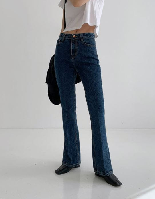 PERMIL - Korean Children Fashion - #Kfashion4kids - Long Line Straight Bootcuts Pants - 5