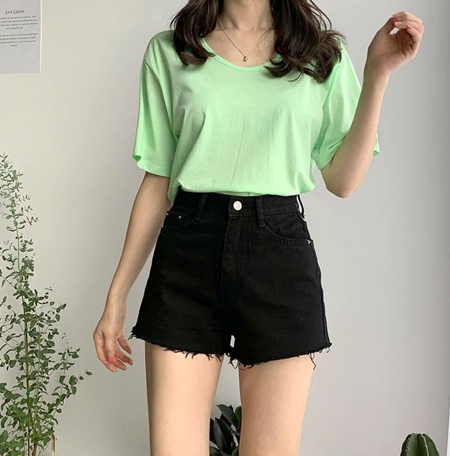 PERMIL - Korean Children Fashion - #Kfashion4kids - Nan Spandex Shorts  - 5