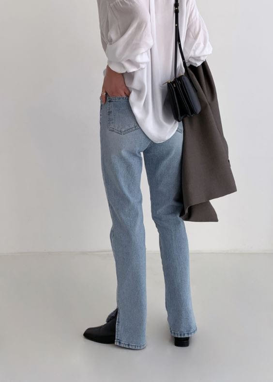 PERMIL - Korean Children Fashion - #Kfashion4kids - Nan Slit Wide Pants