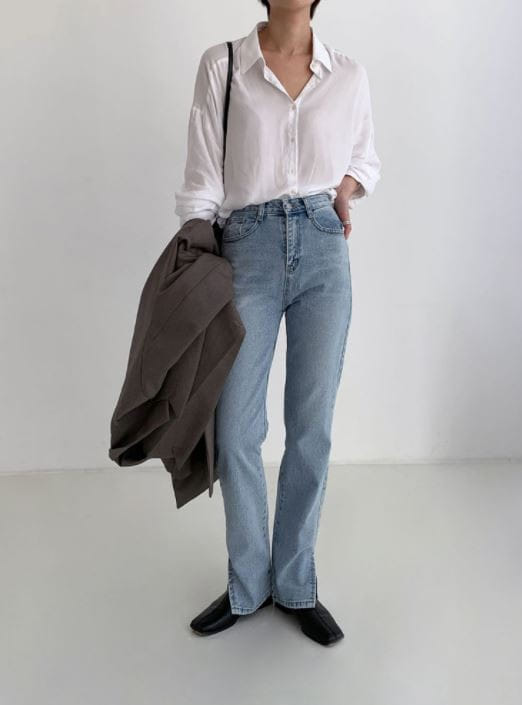 PERMIL - Korean Children Fashion - #Kfashion4kids - Nan Slit Wide Pants - 3