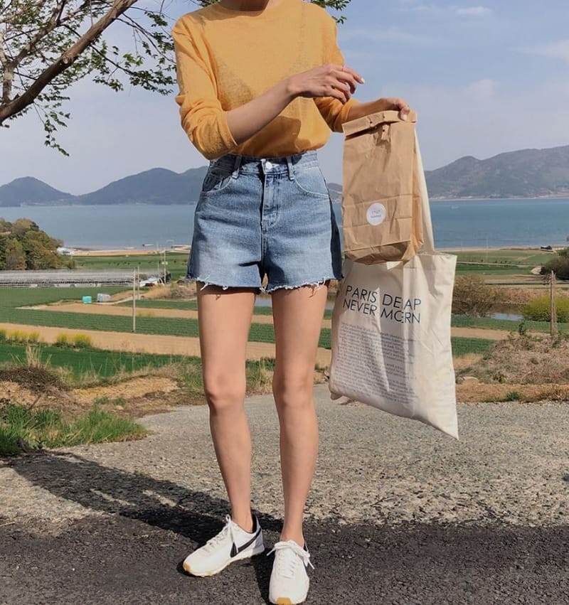 PERMIL - Korean Children Fashion - #Kfashion4kids - Nan Spandex Simple Shorts - 3