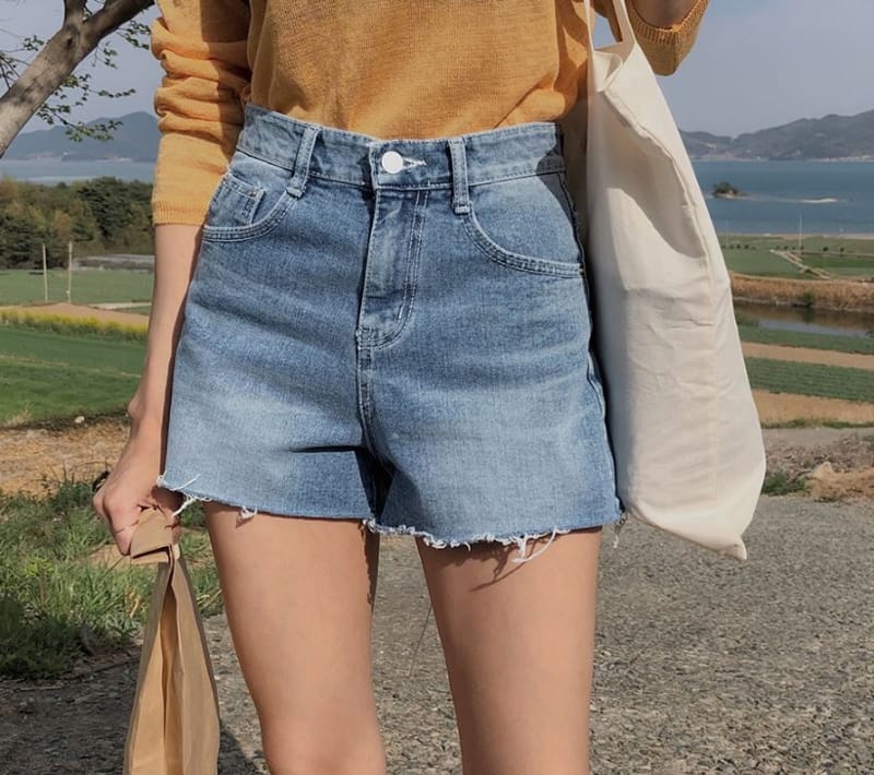 PERMIL - Korean Children Fashion - #Kfashion4kids - Nan Spandex Simple Shorts - 4