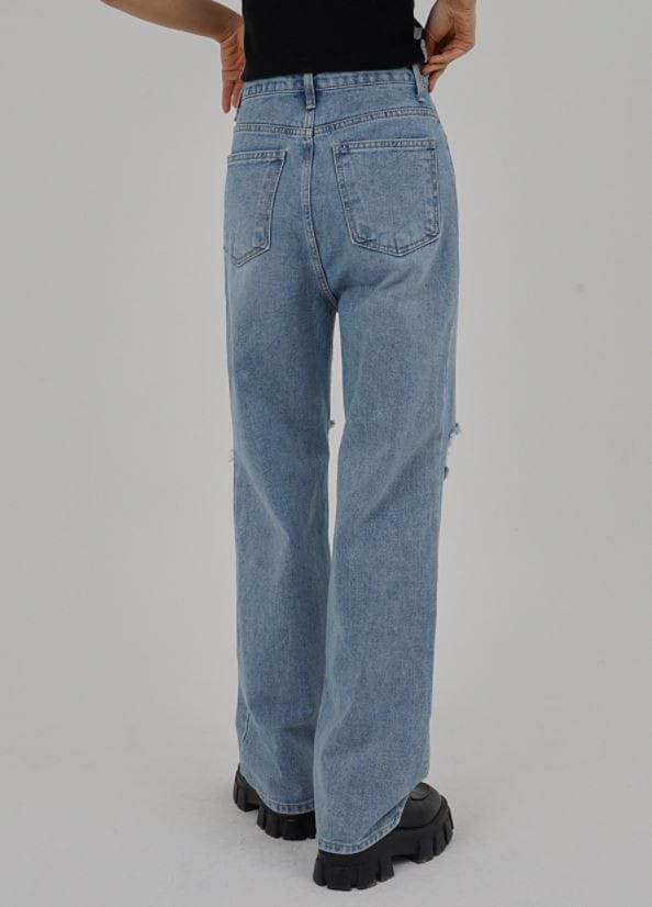 PERMIL - Korean Children Fashion - #Kfashion4kids - Nan span Vintage Long Straight Pants - 3
