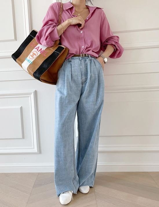PERMIL - Korean Children Fashion - #Kfashion4kids - Pintuck Wide Pants - 2
