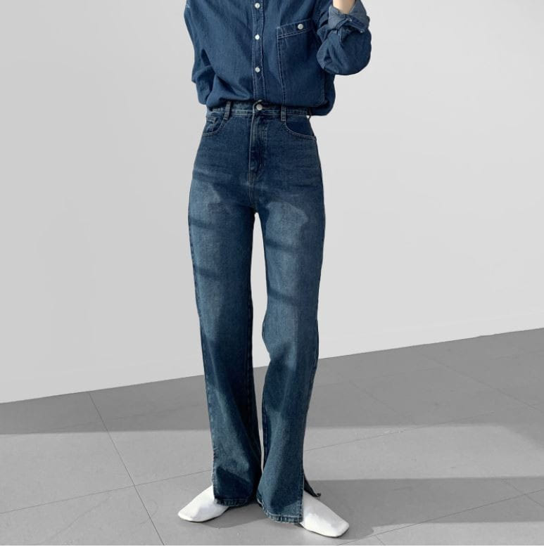 PERMIL - Korean Children Fashion - #Kfashion4kids - Slit Wide Pants - 3
