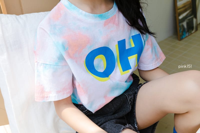 PINK151 - Korean Children Fashion - #Kfashion4kids - Oh Water Paint Tee