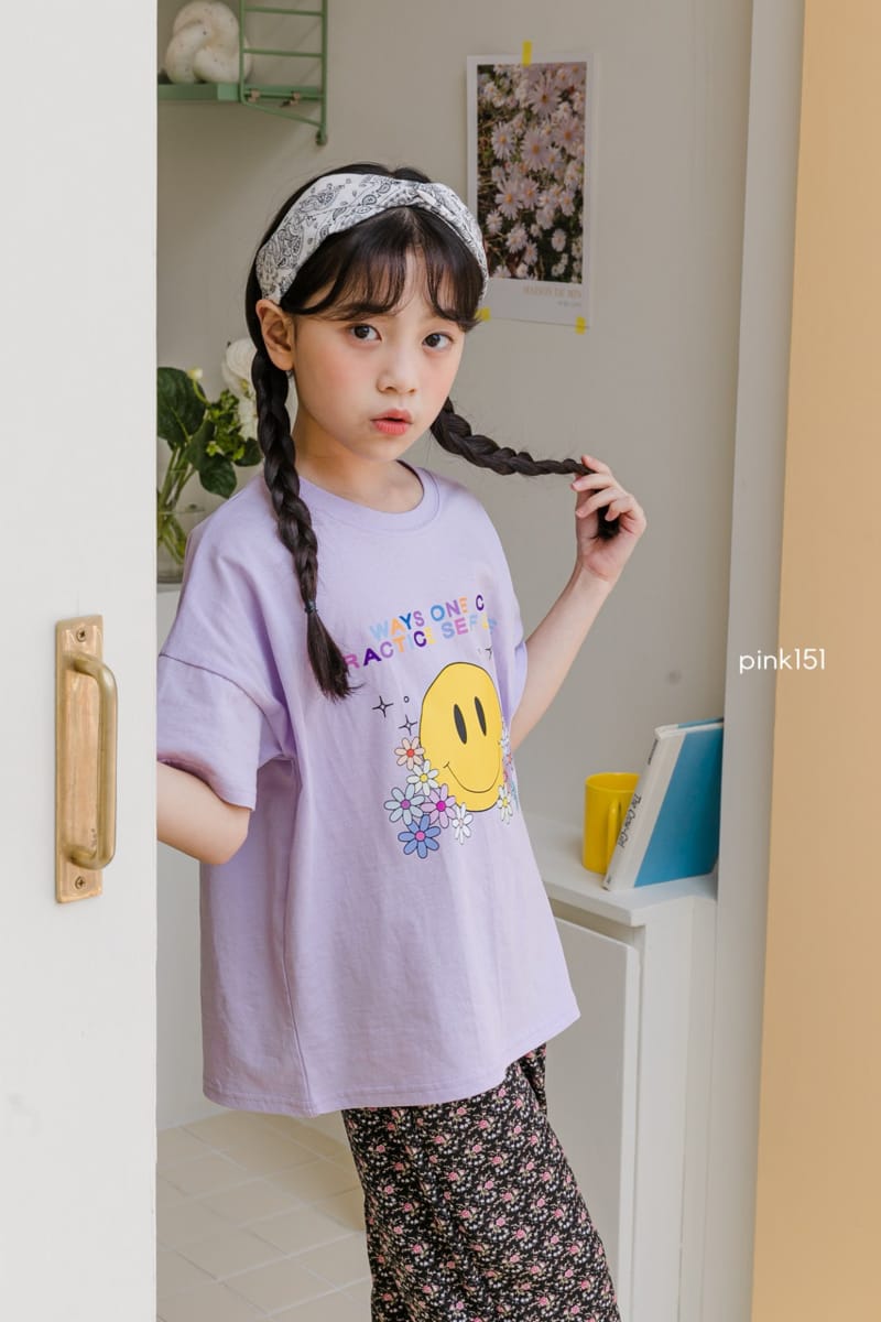 PINK151 - Korean Children Fashion - #Kfashion4kids - Twinkle Smile Tee - 12