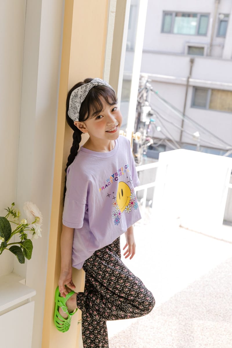 PINK151 - Korean Children Fashion - #Kfashion4kids - Twinkle Smile Tee - 2