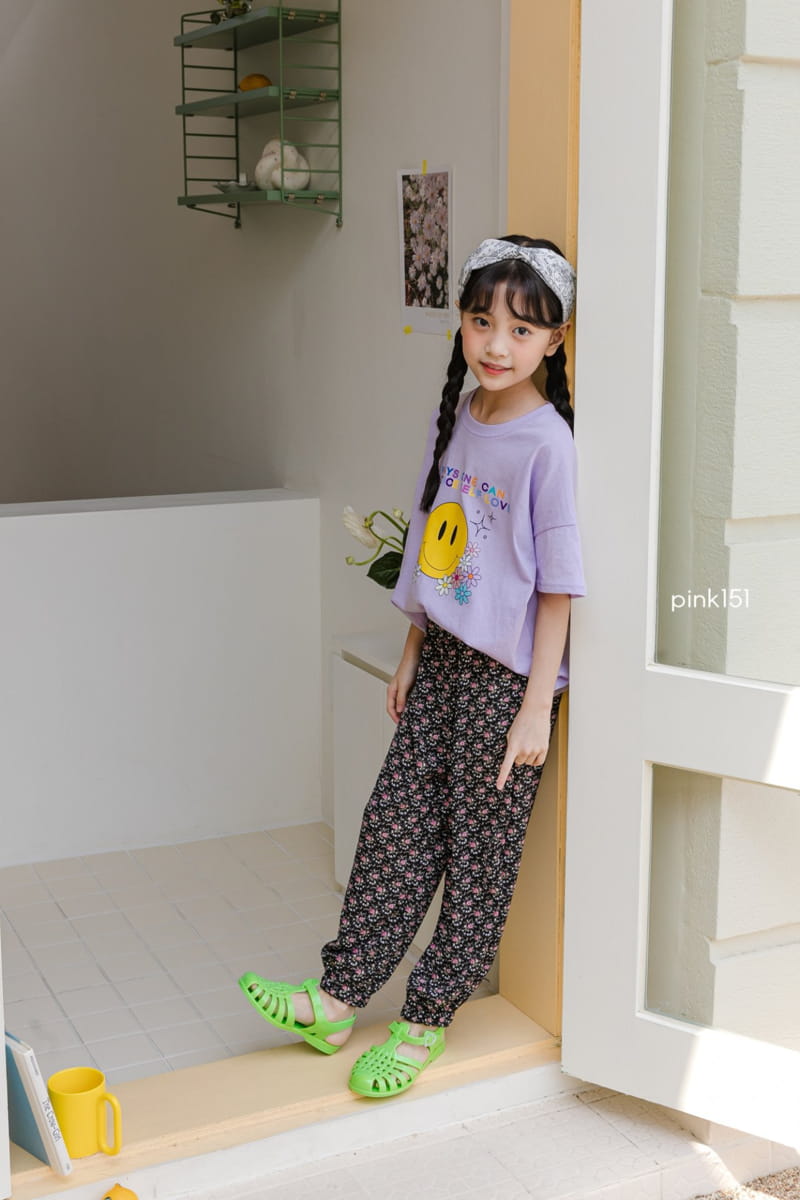 PINK151 - Korean Children Fashion - #Kfashion4kids - Twinkle Smile Tee - 6