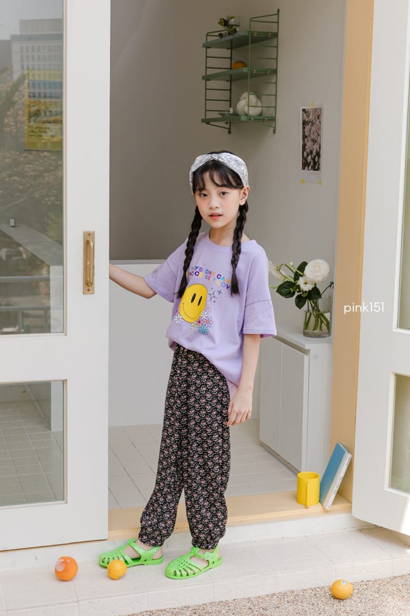 PINK151 - Korean Children Fashion - #Kfashion4kids - Twinkle Smile Tee - 7