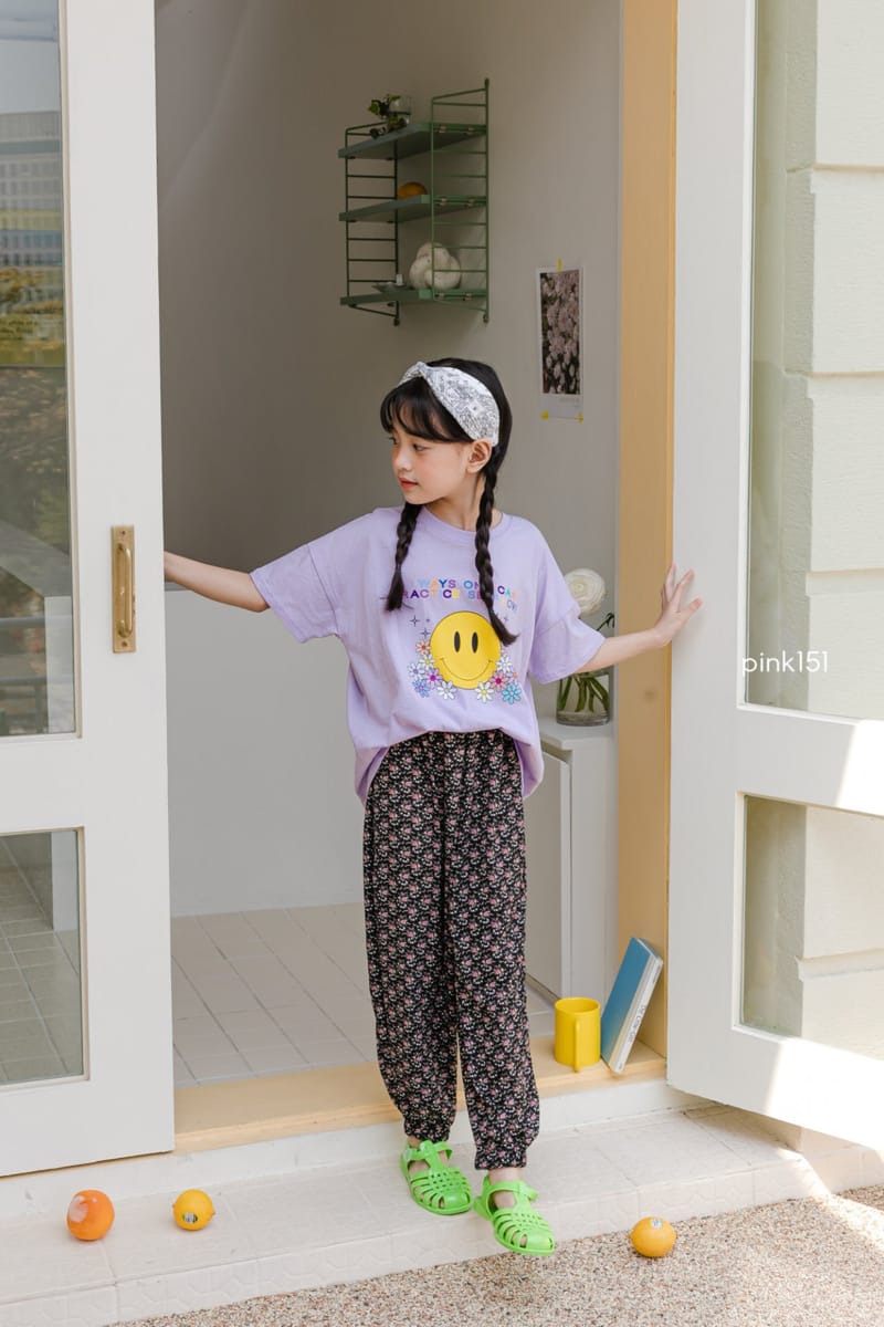 PINK151 - Korean Children Fashion - #Kfashion4kids - Twinkle Smile Tee - 8