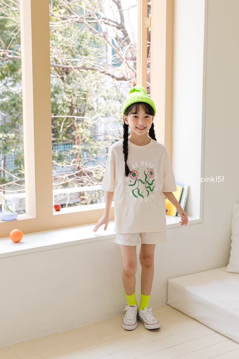 PINK151 - Korean Children Fashion - #Kfashion4kids - Dancing Flower Tee - 12
