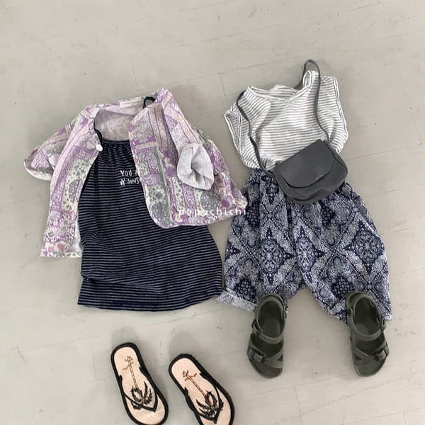 POPOCHICHI - Korean Children Fashion - #Kfashion4kids - Summer Sleeveless One-piece - 6