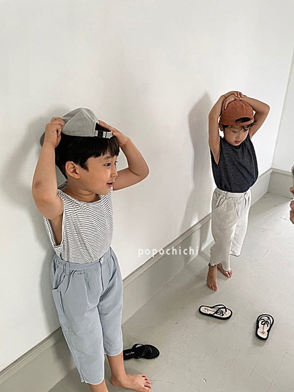 POPOCHICHI - Korean Children Fashion - #Kfashion4kids - Deggi Linen Pants - 5