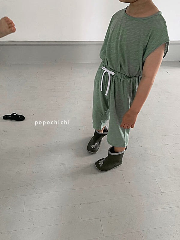 POPOCHICHI - Korean Children Fashion - #Kfashion4kids - Sleeve Top Bottom Set - 9