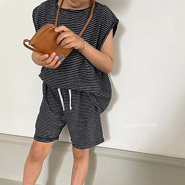 POPOCHICHI - Korean Children Fashion - #Kfashion4kids - Summer Top Bottom Set