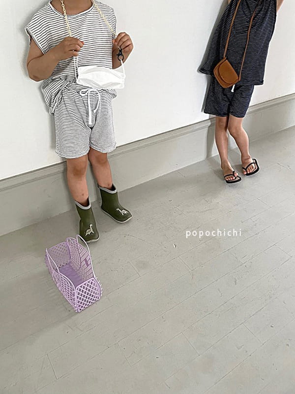 POPOCHICHI - Korean Children Fashion - #Kfashion4kids - Summer Top Bottom Set - 4