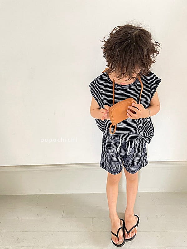 POPOCHICHI - Korean Children Fashion - #Kfashion4kids - Summer Top Bottom Set - 7