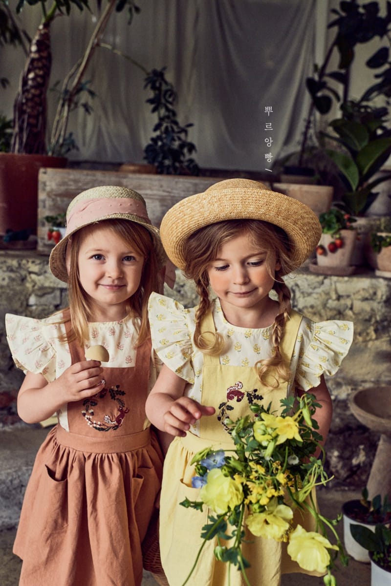 POURENFANT - Korean Children Fashion - #Kfashion4kids - Lami Dungarees Skirt - 10