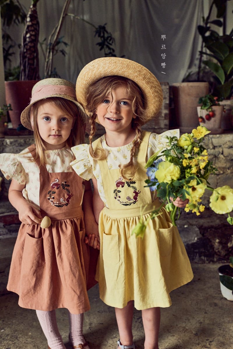 POURENFANT - Korean Children Fashion - #Kfashion4kids - Lami Dungarees Skirt - 12