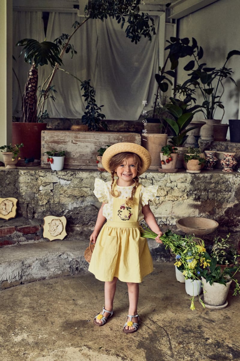 POURENFANT - Korean Children Fashion - #Kfashion4kids - Lami Dungarees Skirt - 8