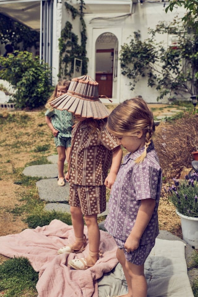 POURENFANT - Korean Children Fashion - #Kfashion4kids - Rona Top Bottom Set - 6