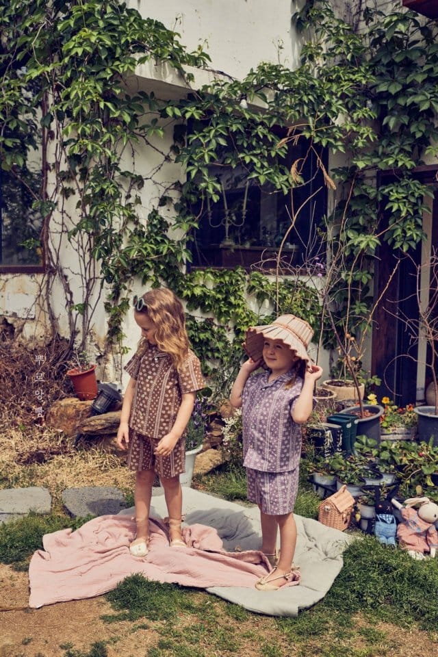 POURENFANT - Korean Children Fashion - #Kfashion4kids - Rona Top Bottom Set - 8