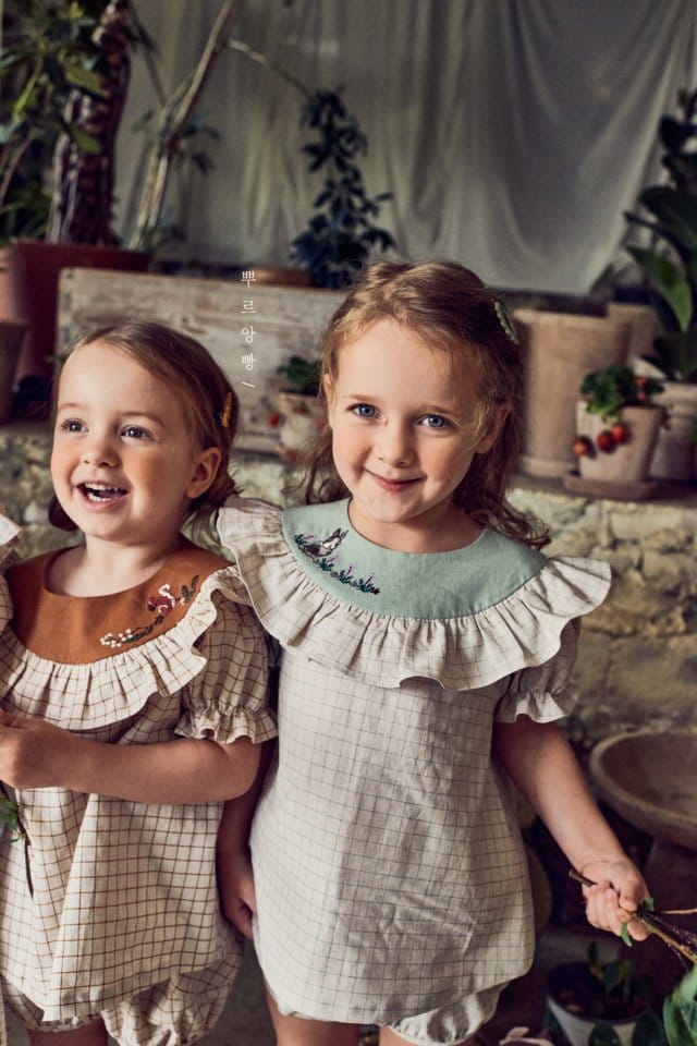POURENFANT - Korean Children Fashion - #Kfashion4kids - Berry Top Bottom Set - 5