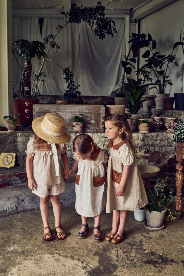 POURENFANT - Korean Children Fashion - #Kfashion4kids - Sara Frill Top Bottom Set - 5