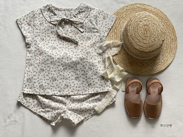 POURENFANT - Korean Children Fashion - #Kfashion4kids - Loha Top Bottom Set - 10